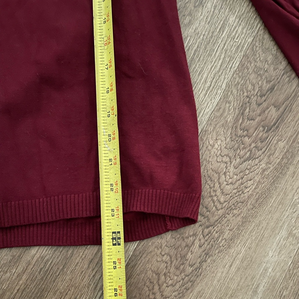 Young Threads Button Off-Shoulder Sweater - Picture 9 of 10